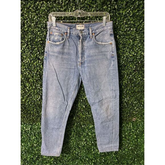 AGOLDE High Rise Straight Jeans Sz 27 - Picture 1 of 6